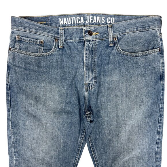Men's NAUTICA JEANS CO. Straight Fit Jeans- Size 36x30 - Picture 3 of 9